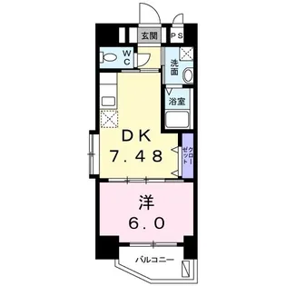 アビタシオン・コリーヌ【8階】の間取り