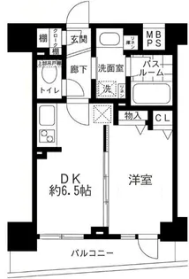 ライオンズステージ八王子シティ【12階】の間取り