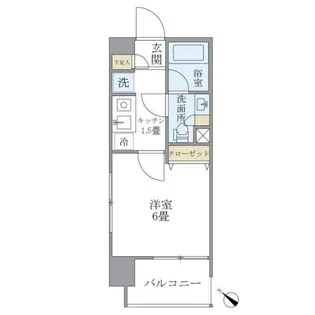 エコロジー白山レジデンス【2階】の間取り
