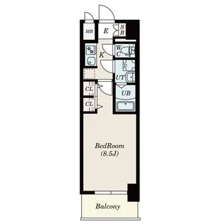 愛知県名古屋市北区黒川本通1【マンション】の間取り