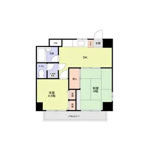 東京都墨田区本所2【マンション】の間取り