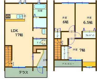 群馬県みどり市笠懸町阿左美【一戸建】の間取り
