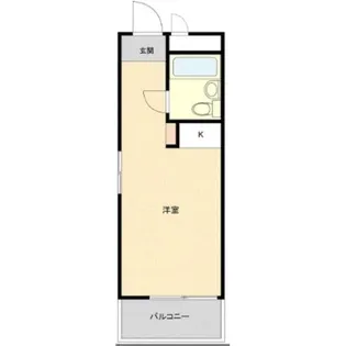 ハイシティ池尻大橋第2【4階】の間取り