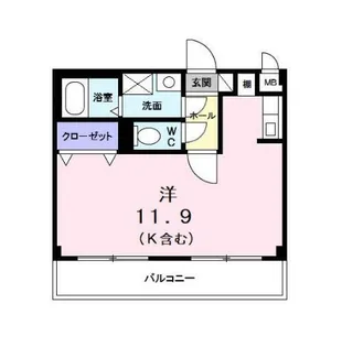 サニードエル5【2階】の間取り