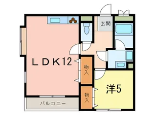 ing Casa本山【2階】の間取り