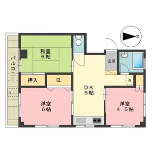 サトウビル【4階】の間取り