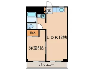 ハイツオトワ【1階】の間取り