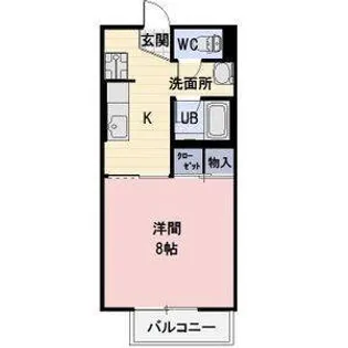 BONHEUR【2階】の間取り