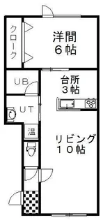 ルラーシュ【2階】の間取り