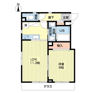 アウローラ ~AURORA~【1階】の間取り