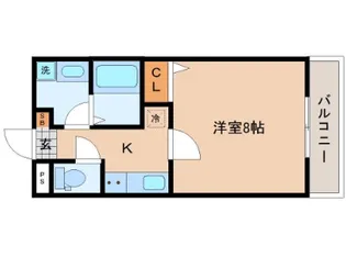 LUXES原町【2階】の間取り