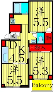 ジョイホームズ【1階】の間取り