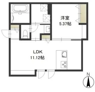 レガーレ原尾島【2階】の間取り