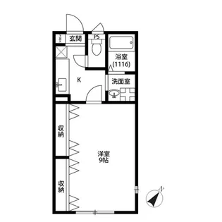 アムールHIBIKI【2階】の間取り