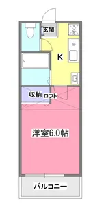 コーラルコート清瀬 弐番館【2階】の間取り