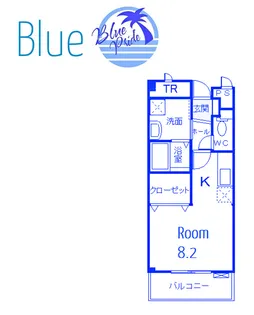 ドミトリーハウス湘南【2階】の間取り