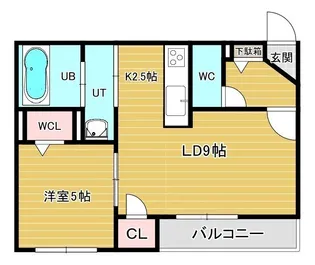 N-stage SHIOMI【1階】の間取り