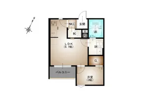 Regalest-N【2階】の間取り