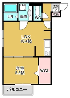 セジュール高須南【2階】の間取り