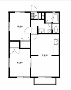 シエスタ【2階】の間取り