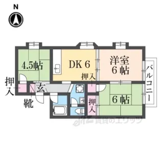 シャルム21【1階】の間取り