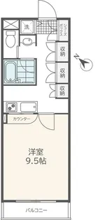 リバーパークせりがや【3階】の間取り