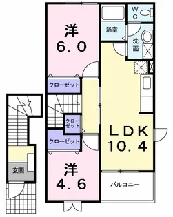 Rosemary【2階】の間取り