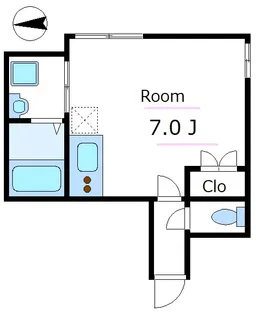 ALLEY HAUS【1階】の間取り