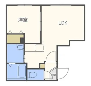 ソフィアステージ札幌白石【3階】の間取り