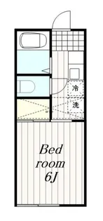 ハイツメルローズ【1階】の間取り
