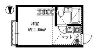 VIP富士見台【1階】の間取り
