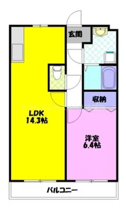 ハイツ ジョイ【2階】の間取り