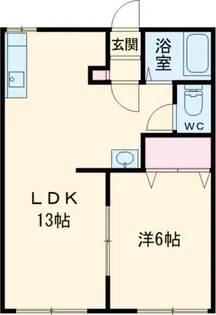 ヴィラリエゾンC【2階】の間取り