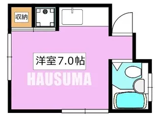 山一螢坂ステーツ【2階】の間取り
