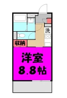 グラシアス ツー【1階】の間取り