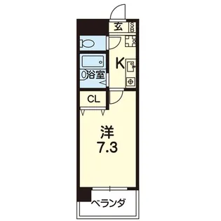 星寿島崎ビル【7階】の間取り