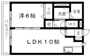 グランシャリオ【2階】の間取り