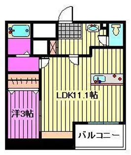 Sumiyoshi-so【3階】の間取り