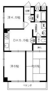 ドミール春光【2階】の間取り