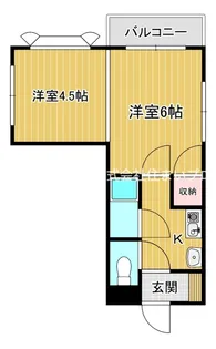 グランドハイム藤田【3階】の間取り