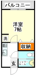 APAホーム新飯塚北【3階】の間取り