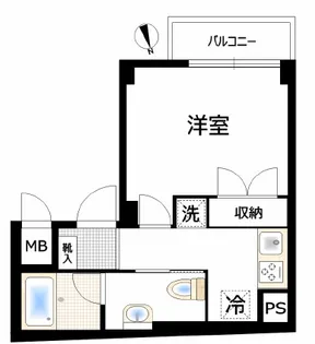 b CASA Oguiss【2階】の間取り