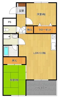 SKFマンション【3階】の間取り