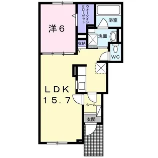 サンリット【1階】の間取り