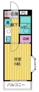 第10ヤオキマンション【2階】の間取り