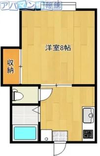 メリーズコート【2階】の間取り