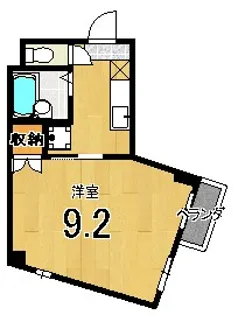 メゾン徳大寺【2階】の間取り