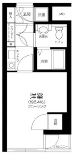 メイクスデザイン白金台【1階】の間取り