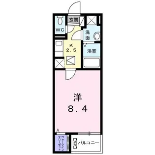 エメラルド【1階】の間取り