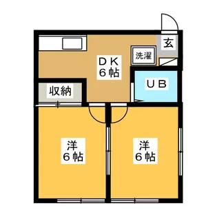 エクセレント21【1階】の間取り